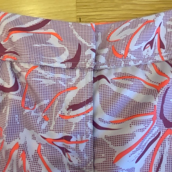 adidas ClimaCool Skort Purple Orange Floral / Lightweight / Pockets / Size 12 - Picture 6 of 16